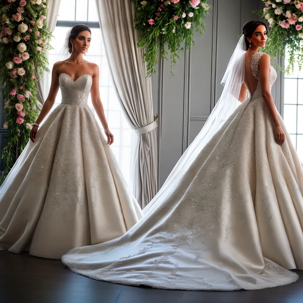 noiva espelho transformacao vestido chic