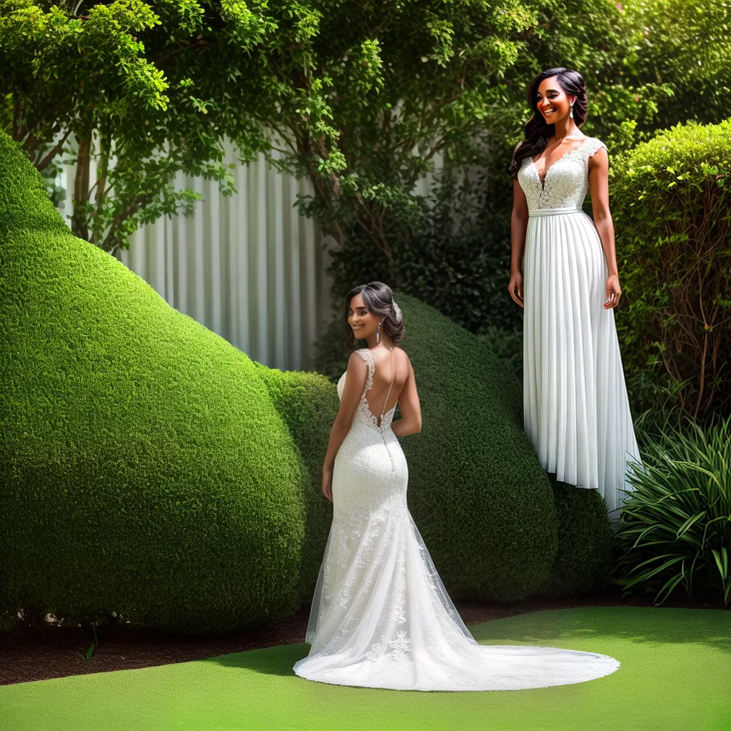 noiva jardim vestido unico 2