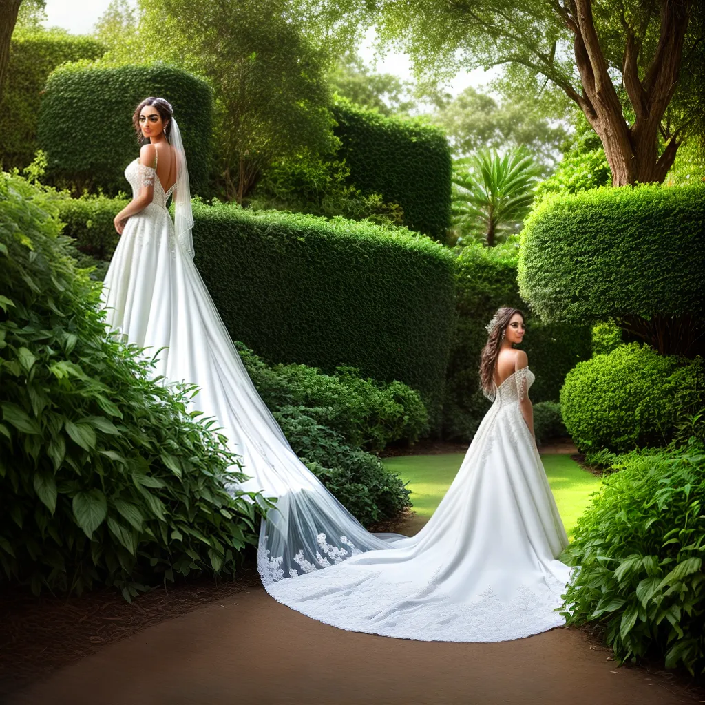 noiva jardim vestido unico 3