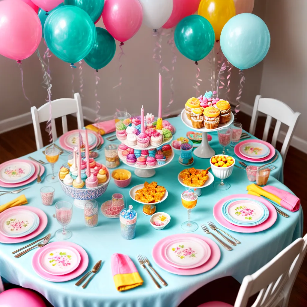 mesa decorada cha de bebe godmother