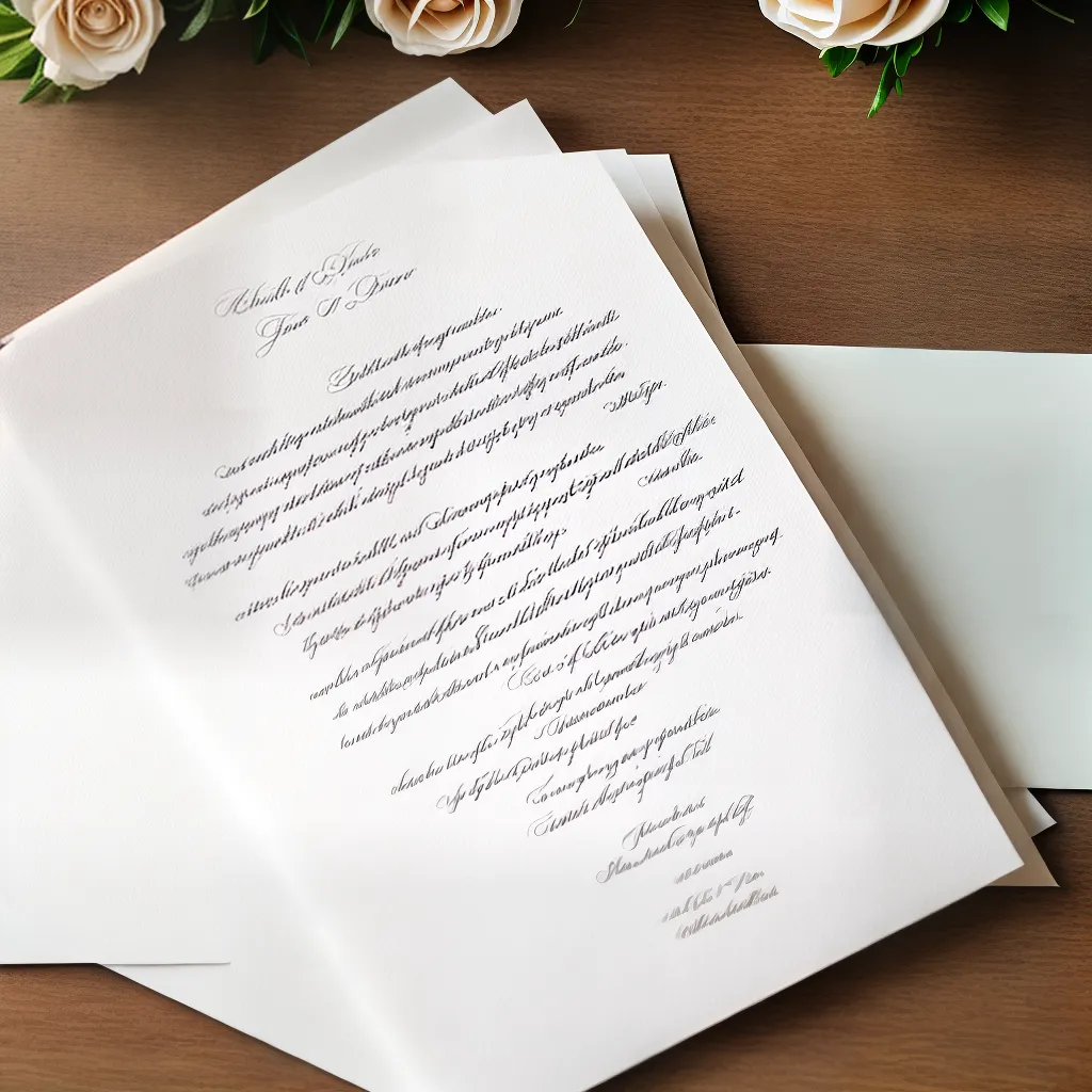 discurso casamento escrito a mao