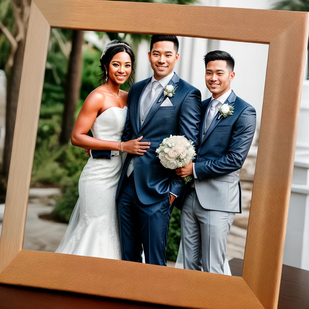 quadro foto casamento noivos padrinhos quadro foto casamento noivos padrinhos
