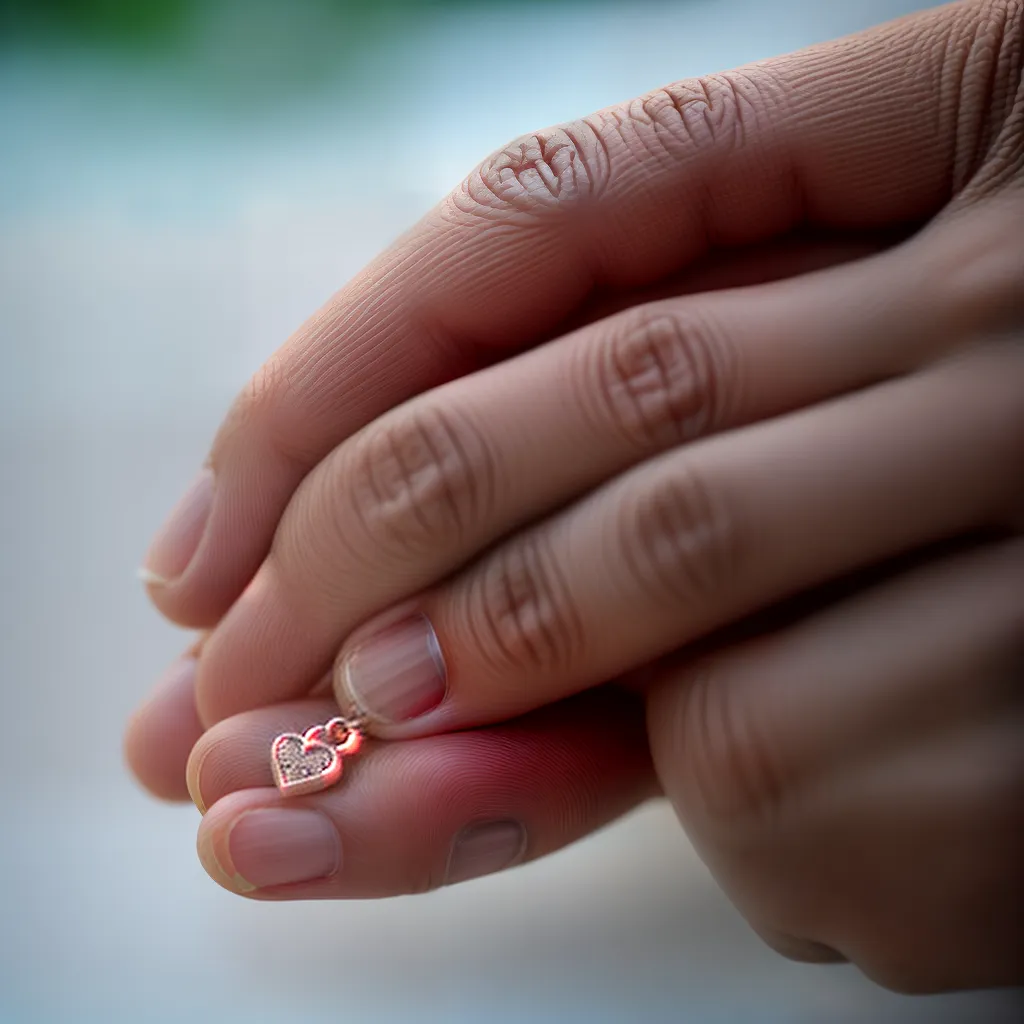 Pulseira de prata com pingente de coração como lembrancinha para madrinha