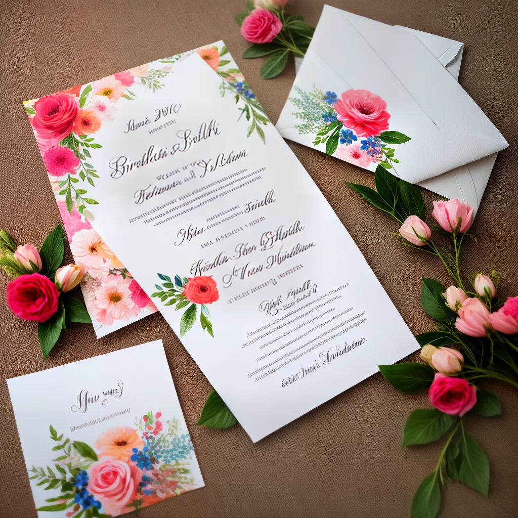 convite personalizado ilustracao noivos flores