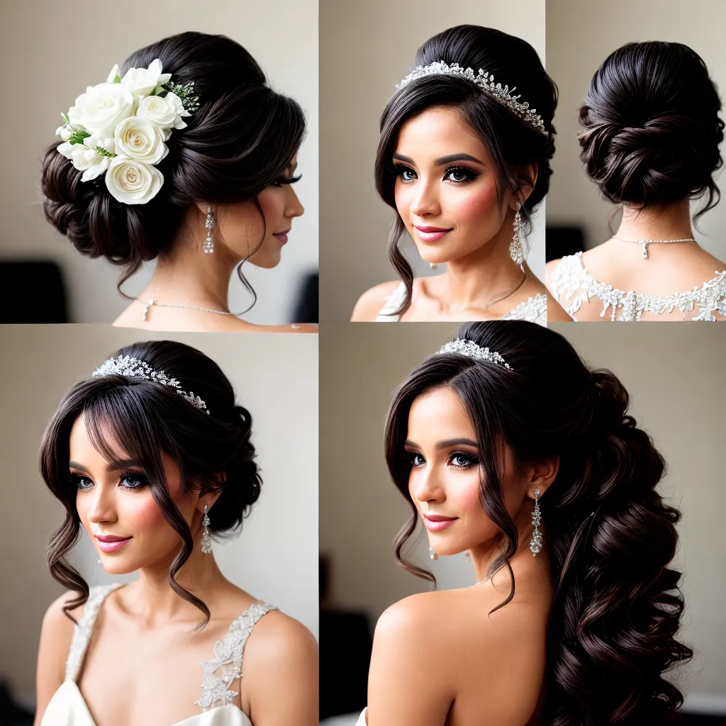 penteados casamento vestidos combinacao