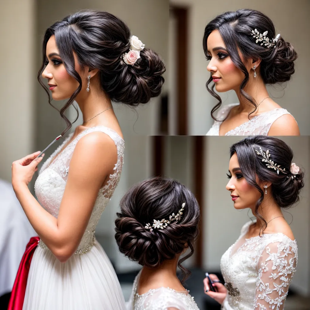 penteados casamento vestidos noiva