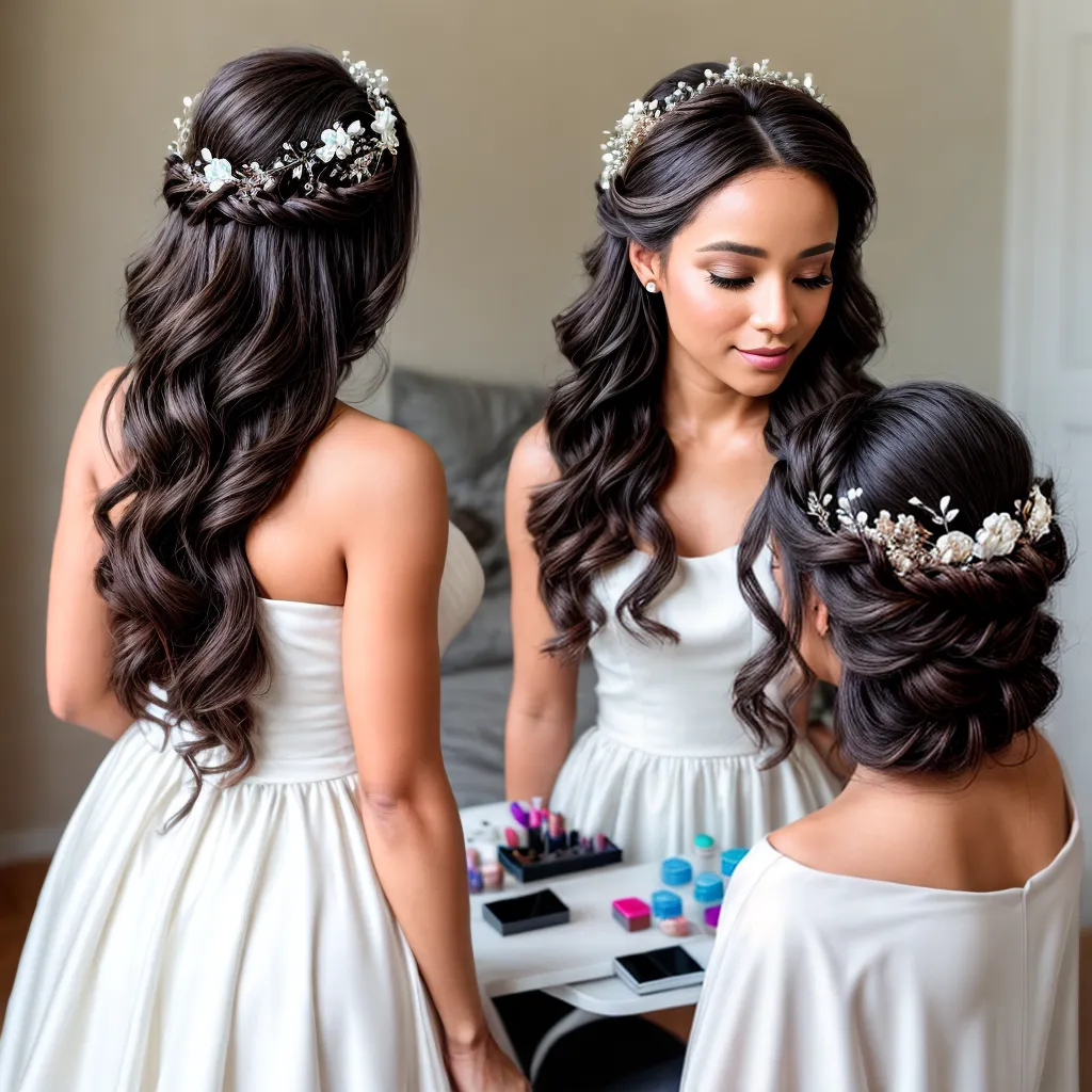 noiva penteado casamento tutorial celular