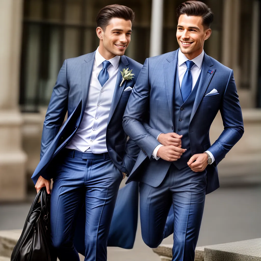 traje noivo azul marinho elegante traje noivo azul marinho elegante