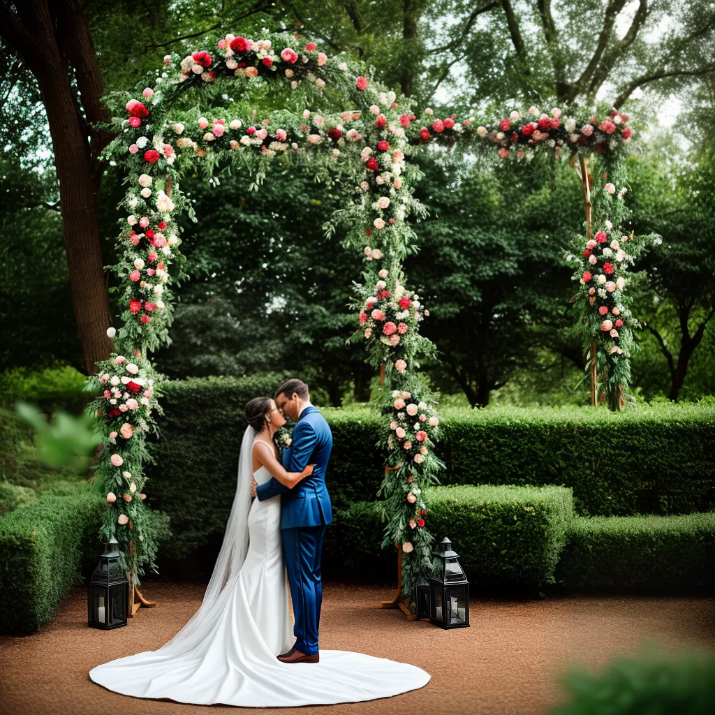 casamento ao ar livre flores arco noivos casamento ao ar livre flores arco noivos