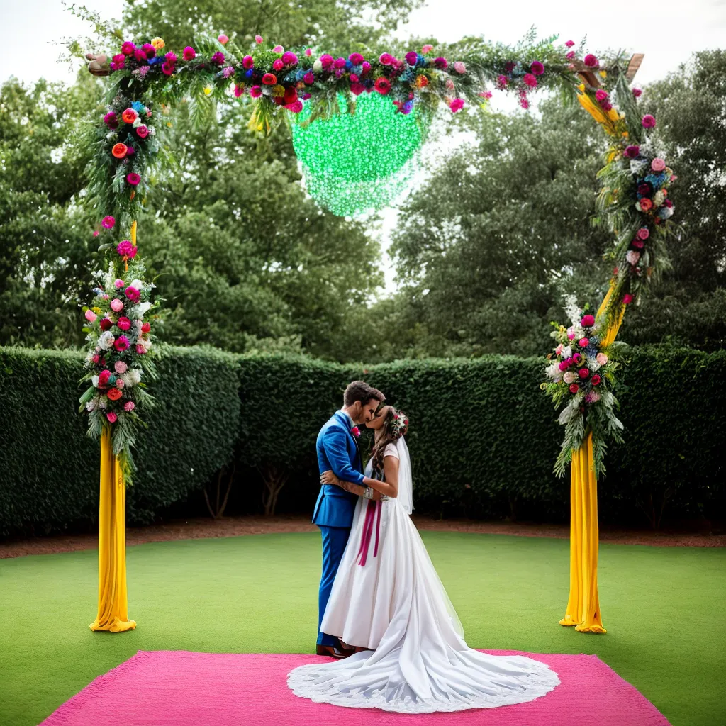 casamento boemio moderno ambiente cores
