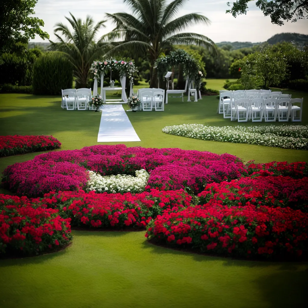 casamento ao ar livre cerimonia decorada 1