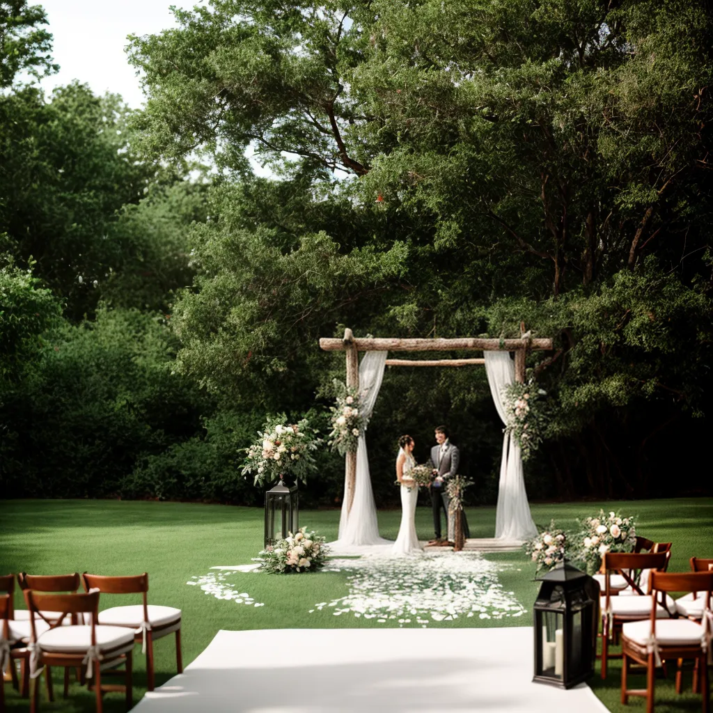 casamento ao ar livre arco madeira decorado