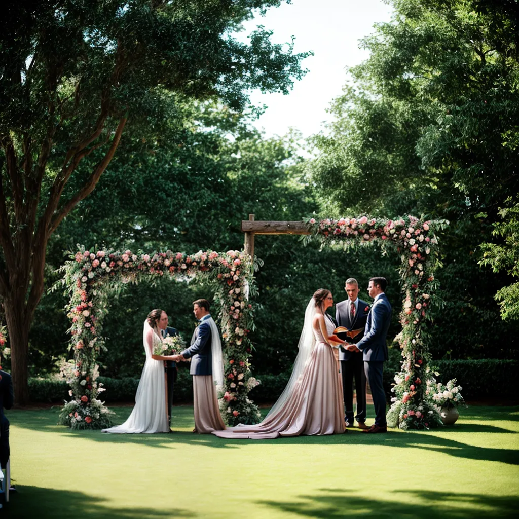 casamento jardim arco floral 1