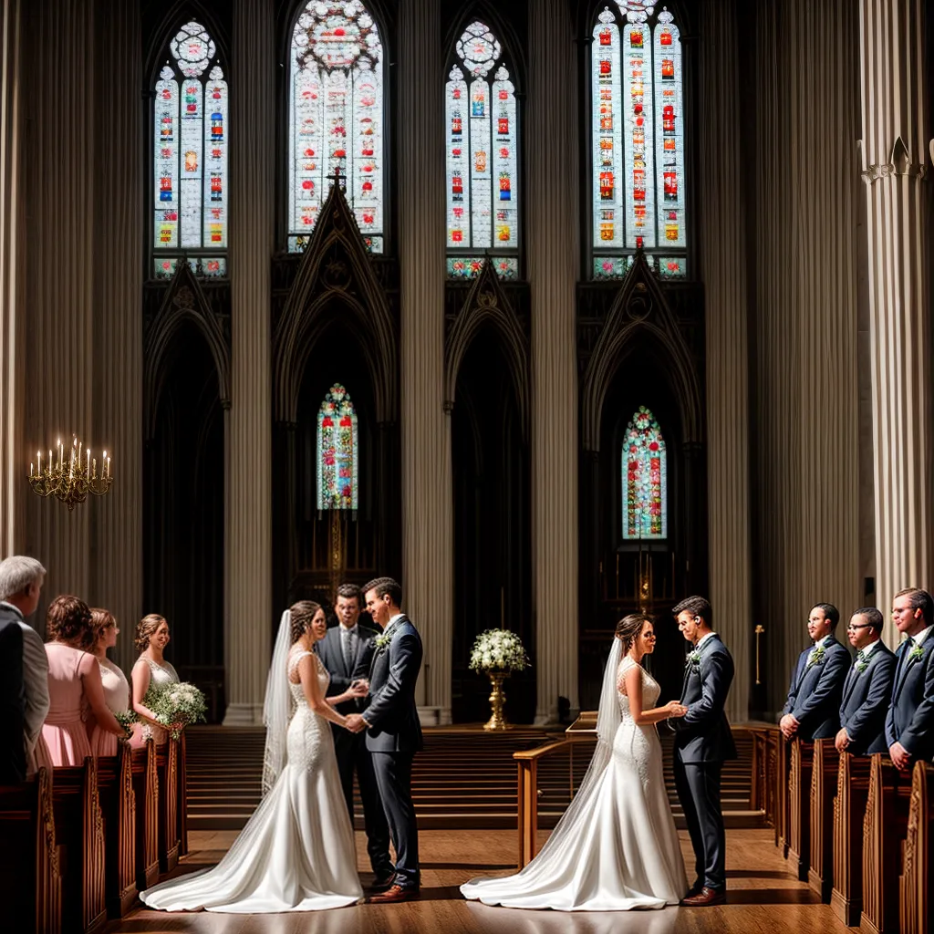 casamento noiva noivo igreja amor