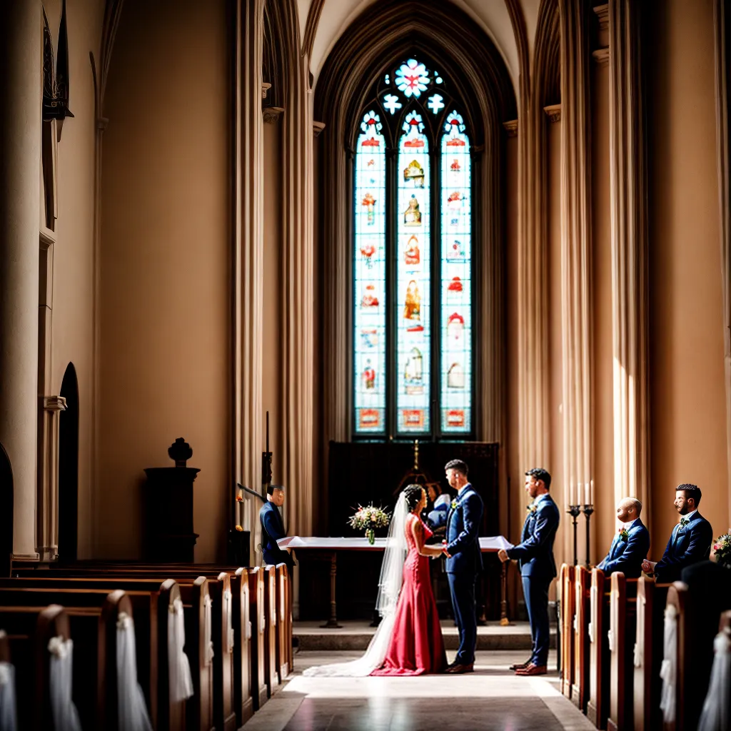 casamento igreja flores votos luzes