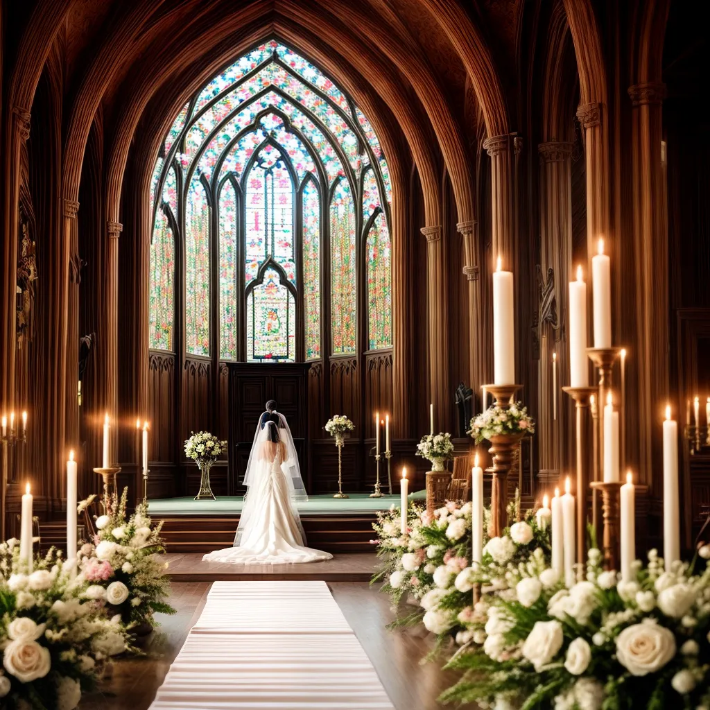 casamento decoracao altar flores biblia
