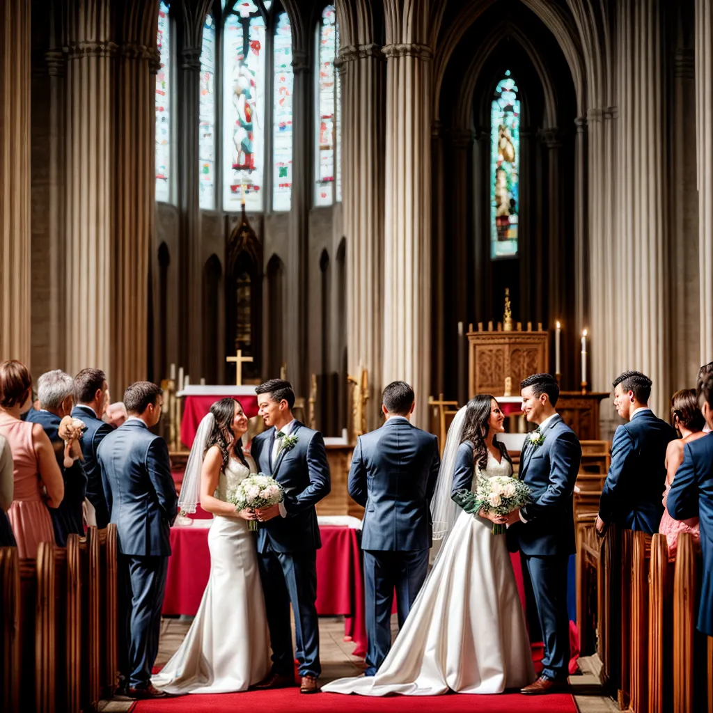 casamento igreja noivos amor