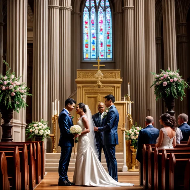 casamento cristao noiva noivo igreja