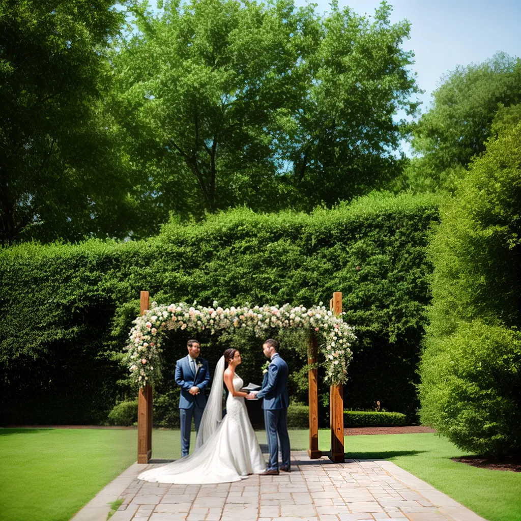 casamento ao ar livre jardim noivos