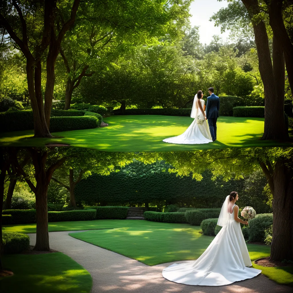 casamento jardim noiva noivo altar