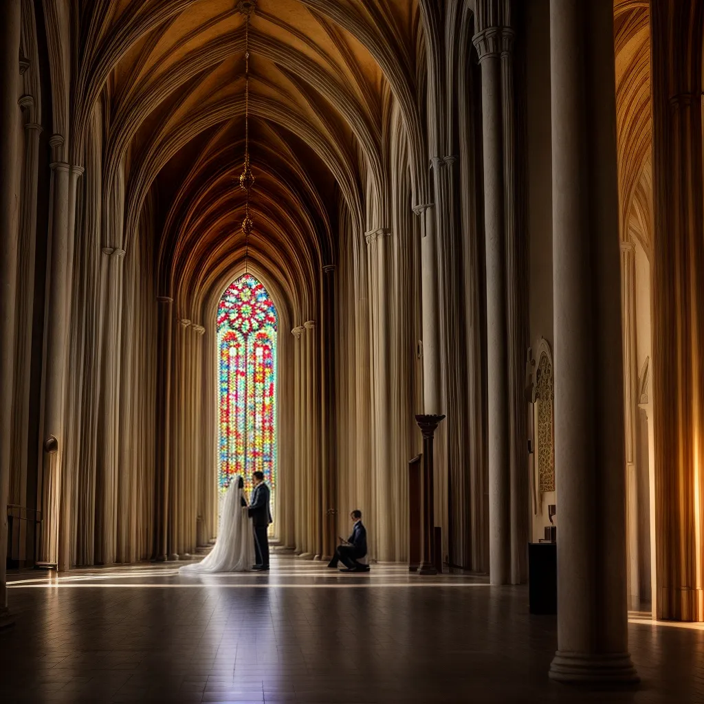 casal maos igreja oracao bencao