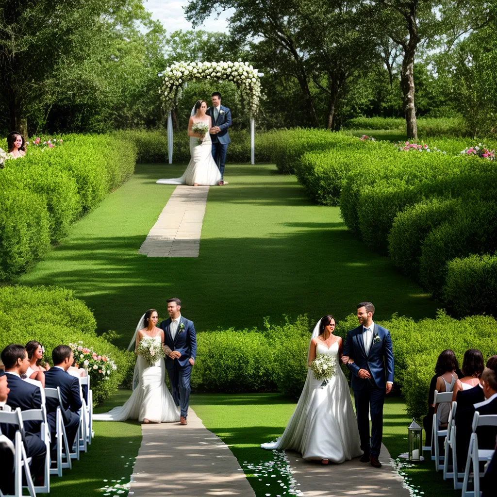 casamento ao ar livre noiva noivo 3