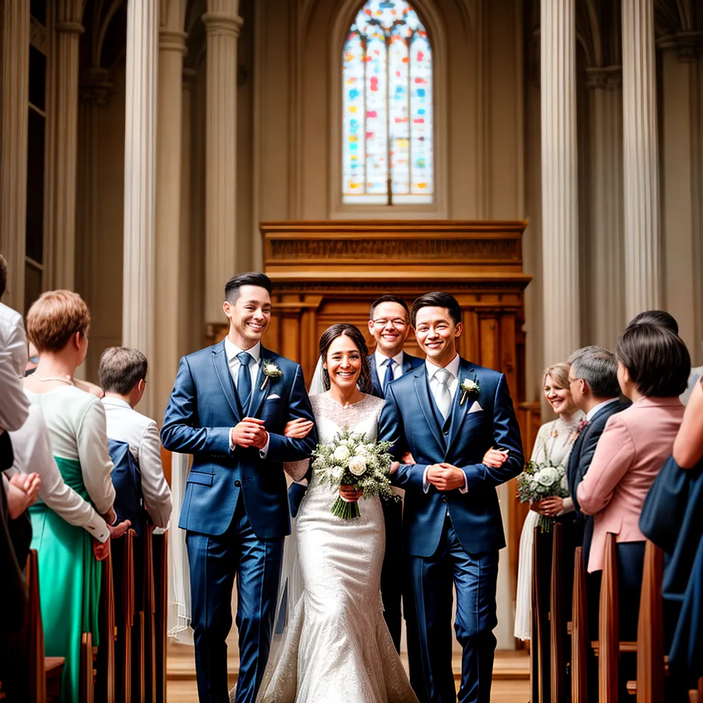 casamento cristao criancas alegria familia