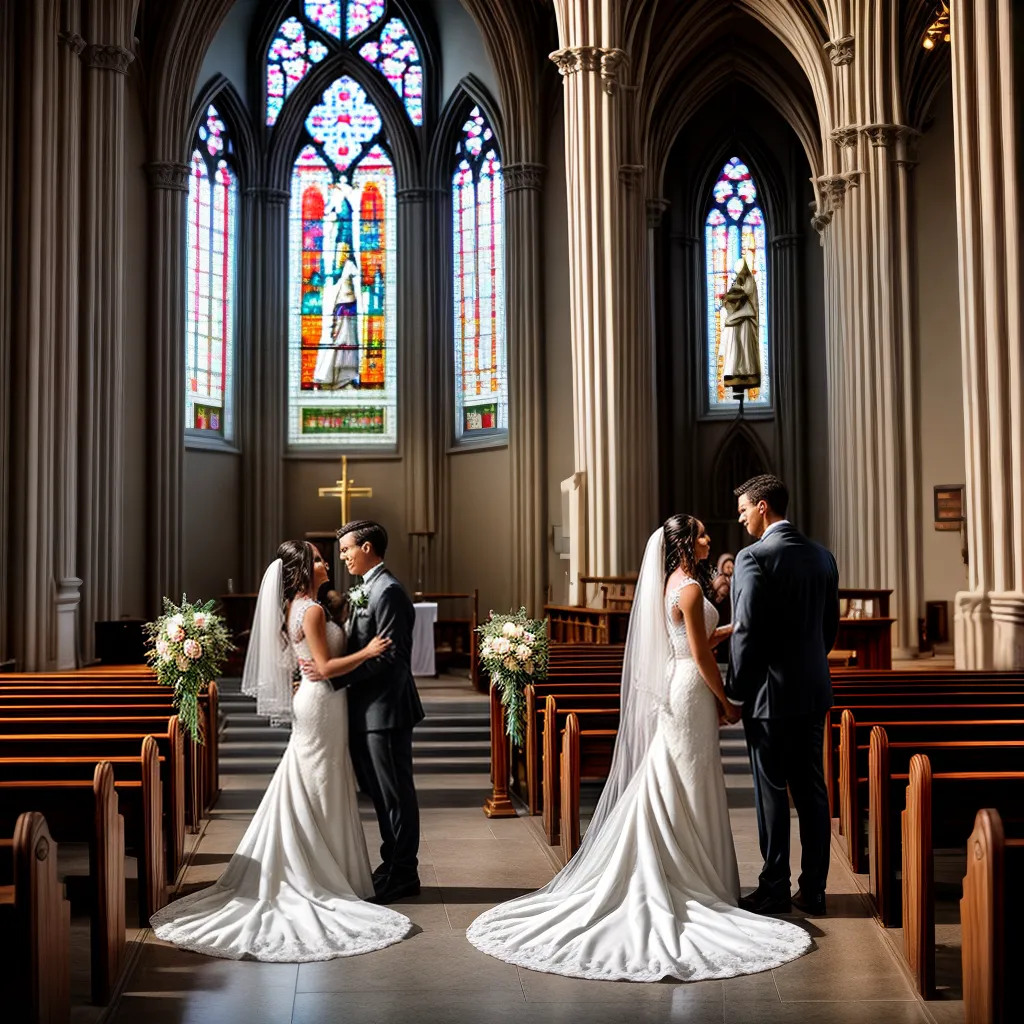 casamento noiva noivo igreja sol