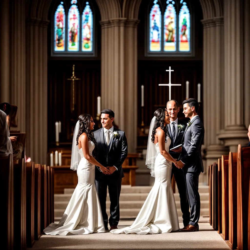 casamento cristao altar flores brancas