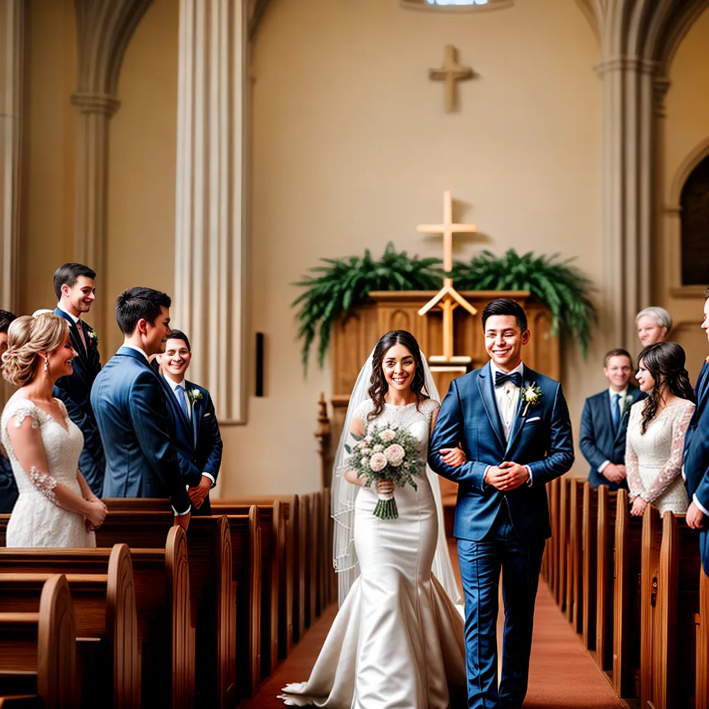 casamento igreja flores noiva noivo