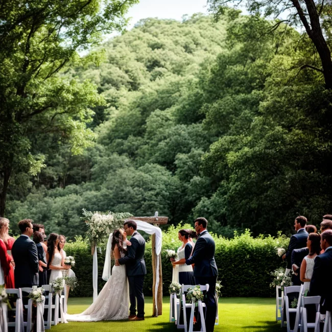 casamento ao ar livre flores brancas 3
