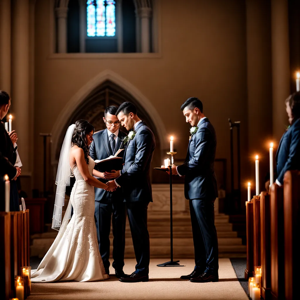 casamento no altar oracao biblia