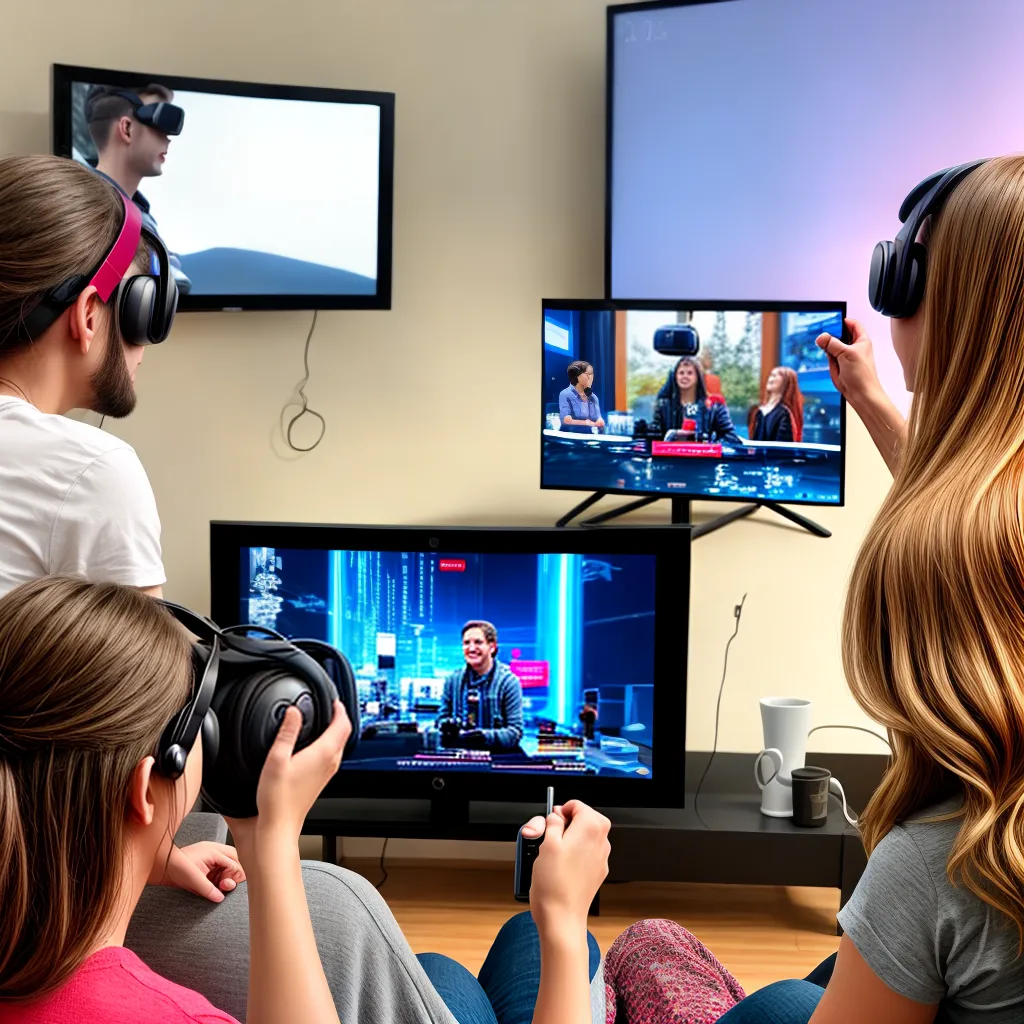 amigos sala virtual realidade cha noiva