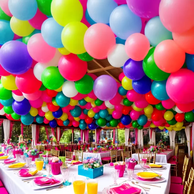 cha bridal shower decoracao animado