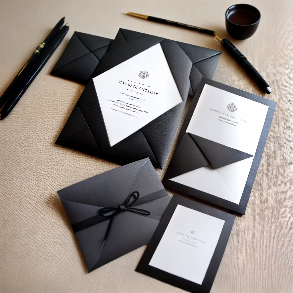 convite preto branco moderno tipografia geometrico convite preto branco moderno tipografia geometrico