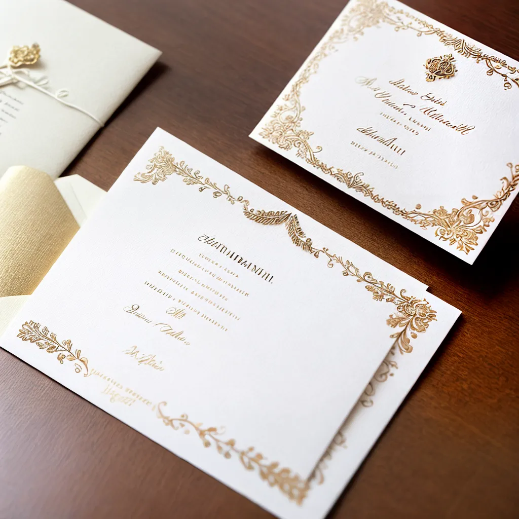 convite casamento papiro elegante