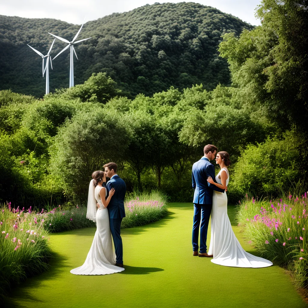casamento sustentavel no jardim