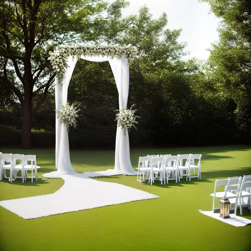 casamento minimalista arco madeira flores recepcao