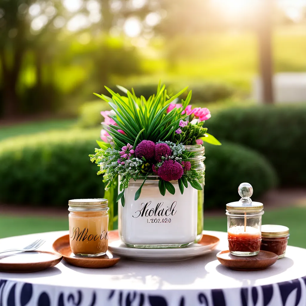 mesa lembrancinhas casamento personalizadas 4