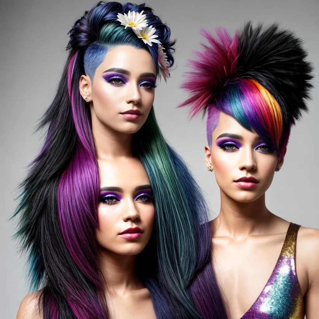 cabelo nb colorido casamento 2024