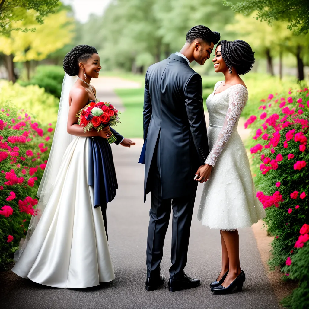 casal casamento cabelo estiloso individualidade