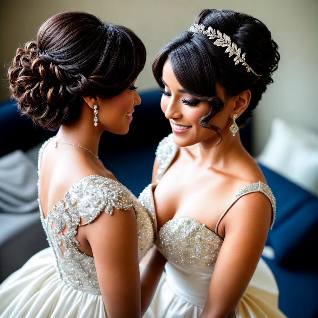 penteado curto casamento 2024