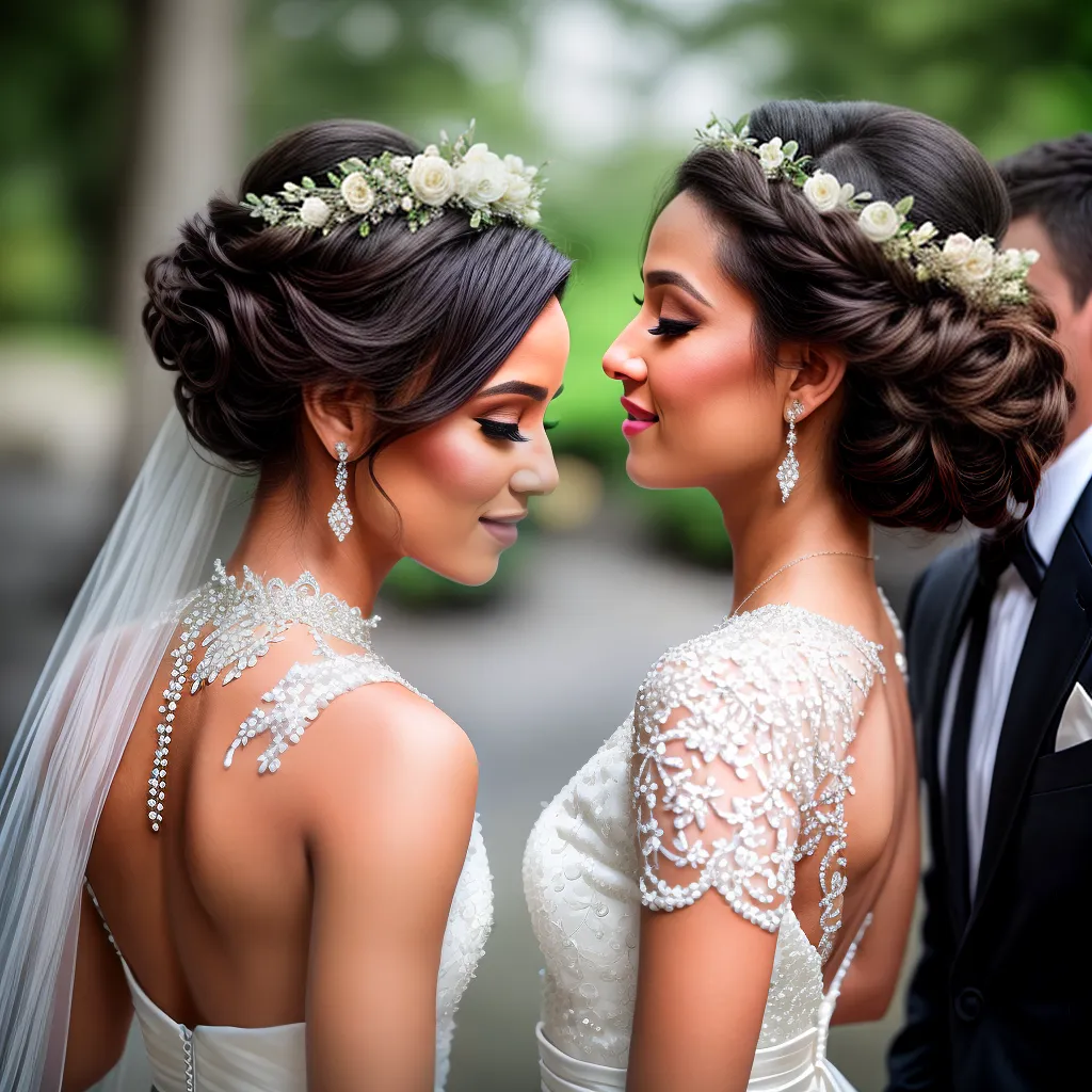 noiva cabelo curto coroa flores