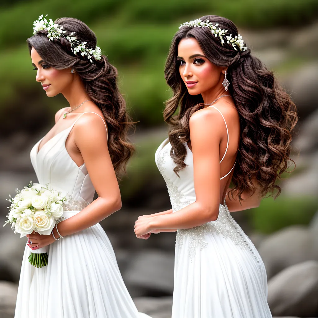 noiva cabelo flor praia romantico noiva cabelo flor praia romantico