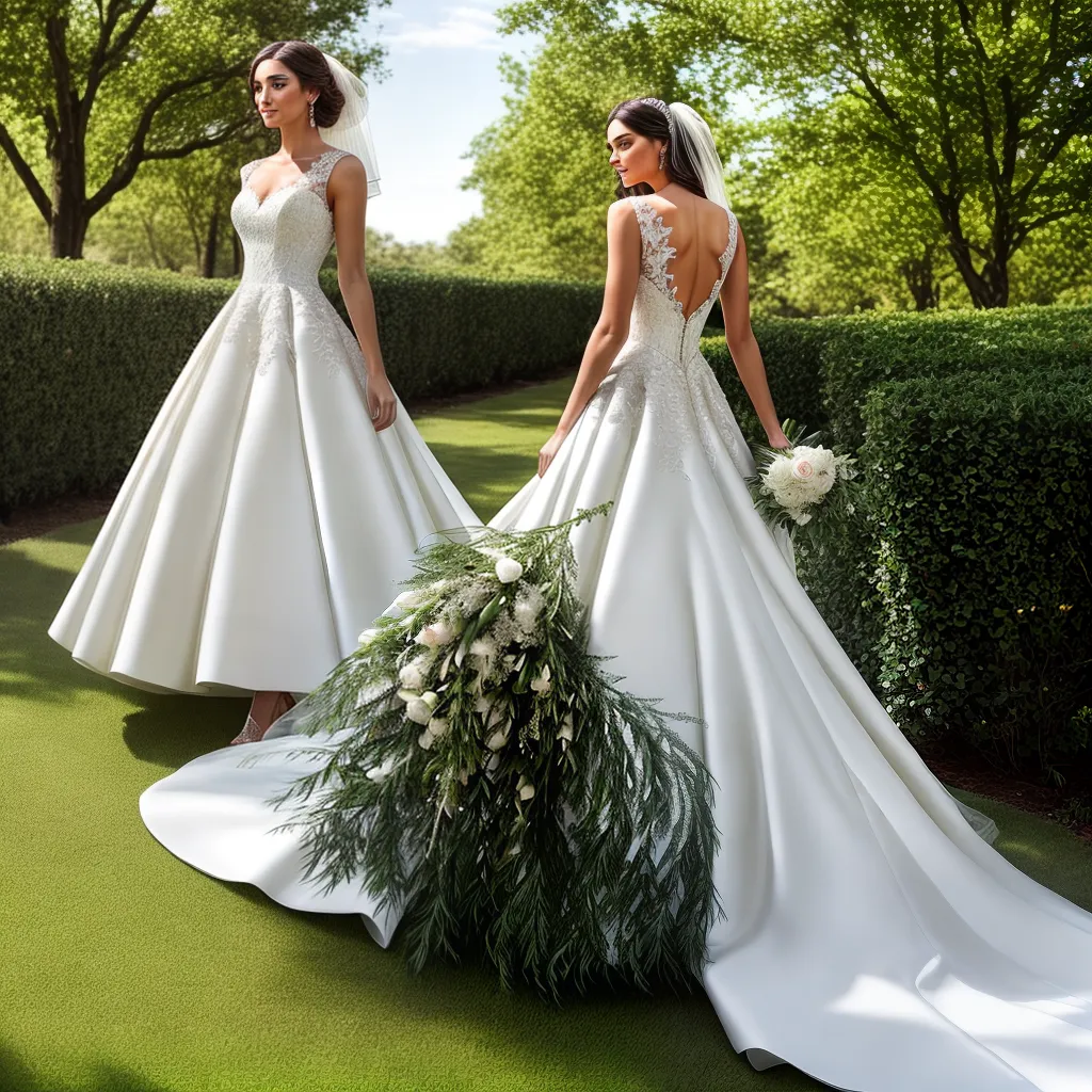vestido noiva laco volumoso 2024