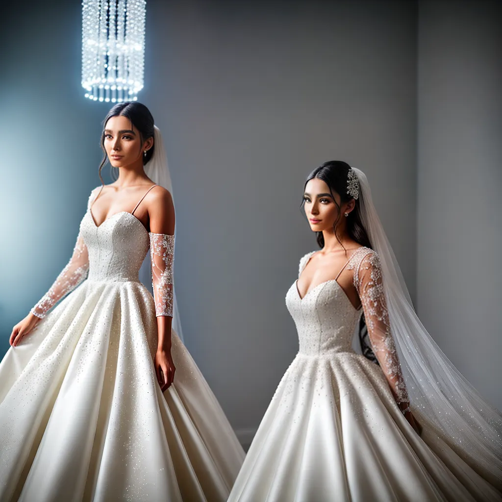 vestido noiva led futurista