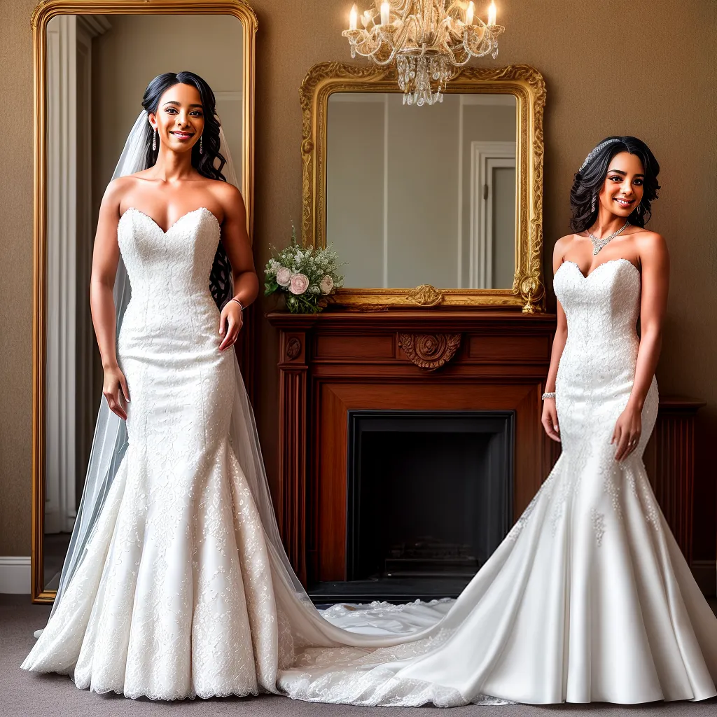noiva espelho vestido casamento 2024 2