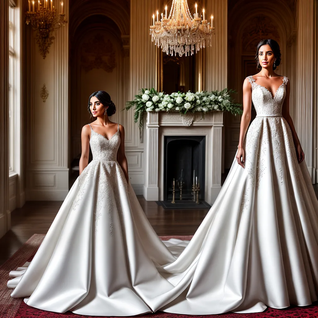 noiva haute couture 2024 elegancia