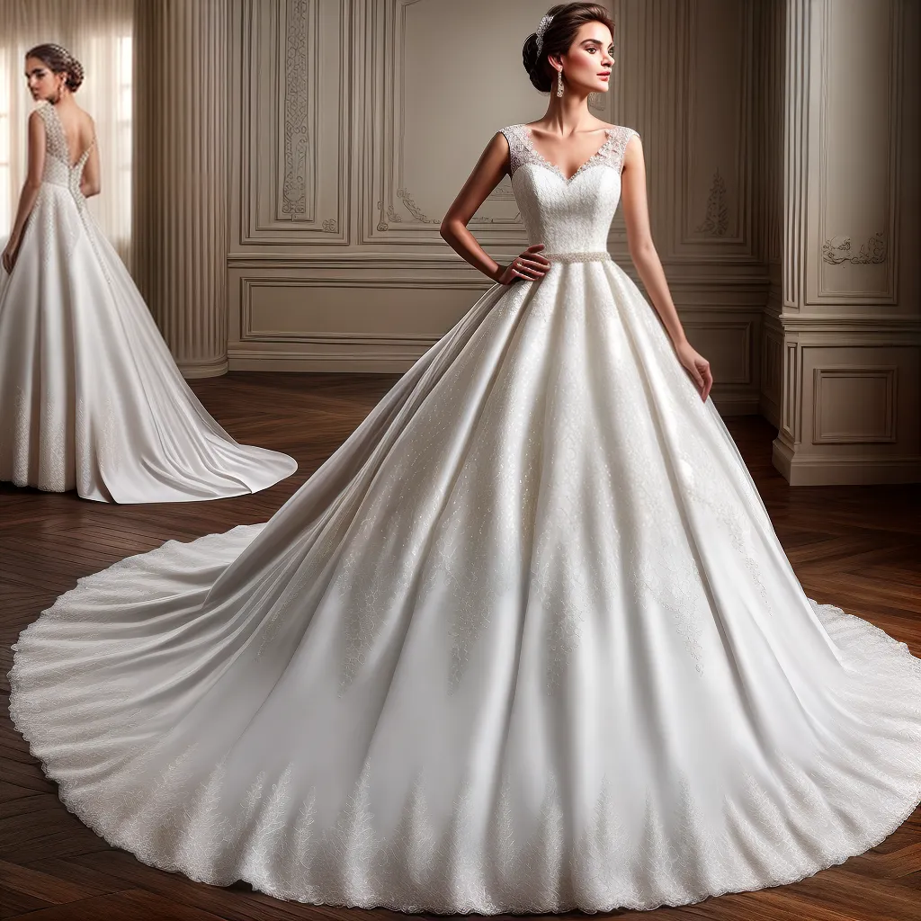 vestido noiva artesanal 2024 lace