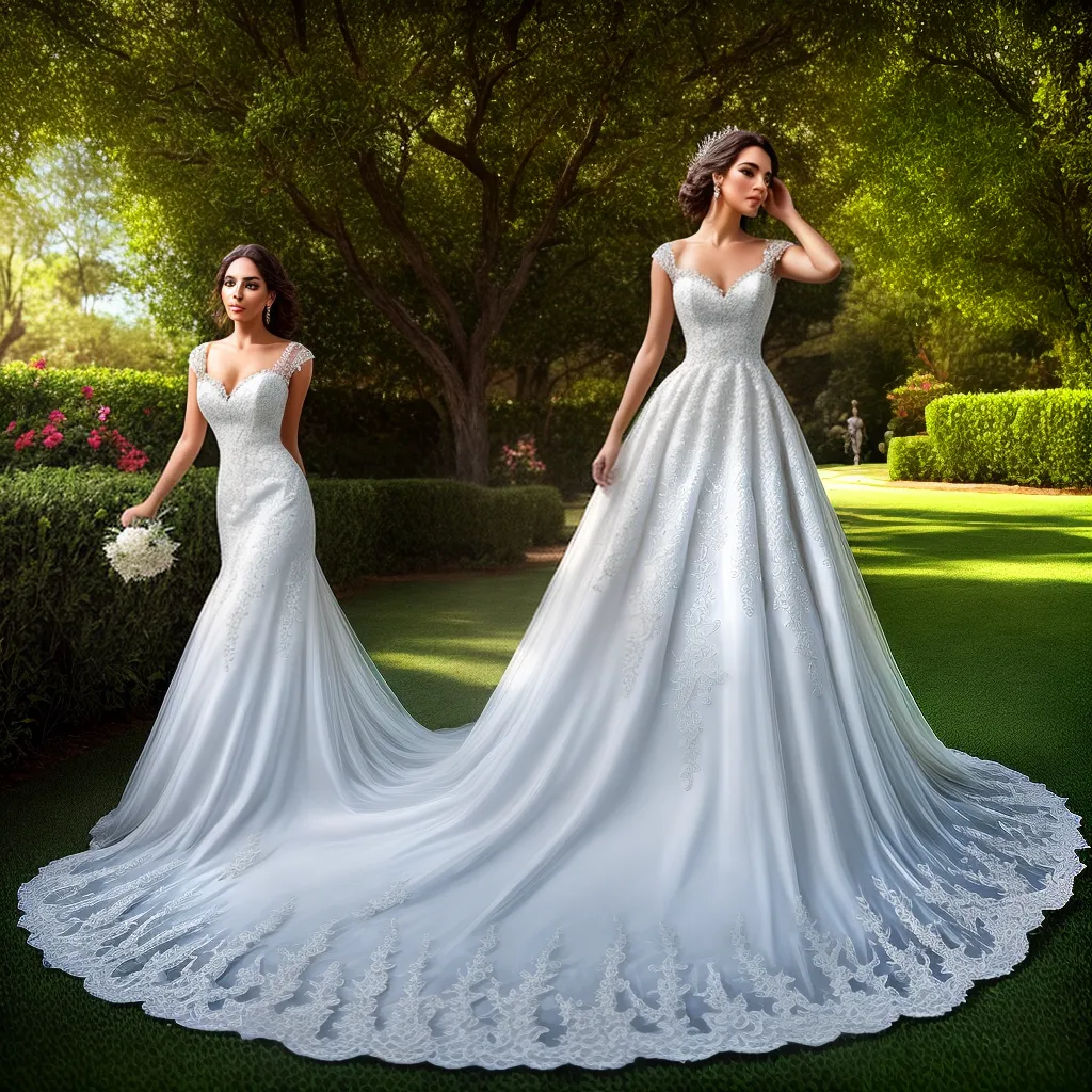noiva vestido deslumbrante flores cenario